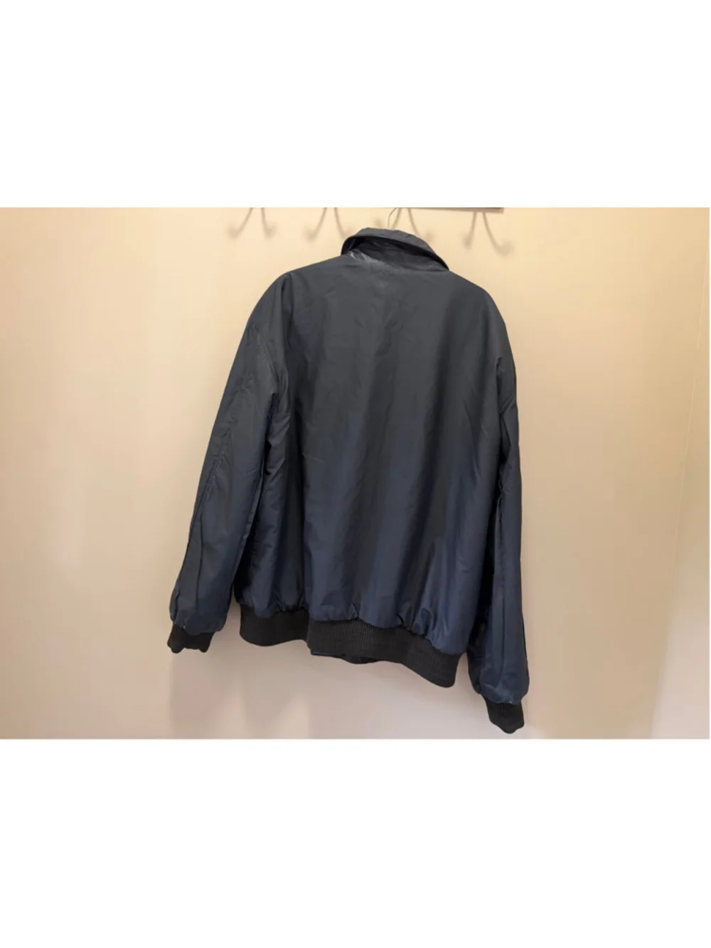 Scuola del Cuoio Firenze Reversible Nappa Leather Bomber Jacket Black EU 58